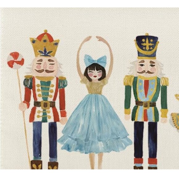 Christmas Table Runner Nutcracker Decor Holiday Xmas Decoration Decorative Cloth - Picture 6 of 16